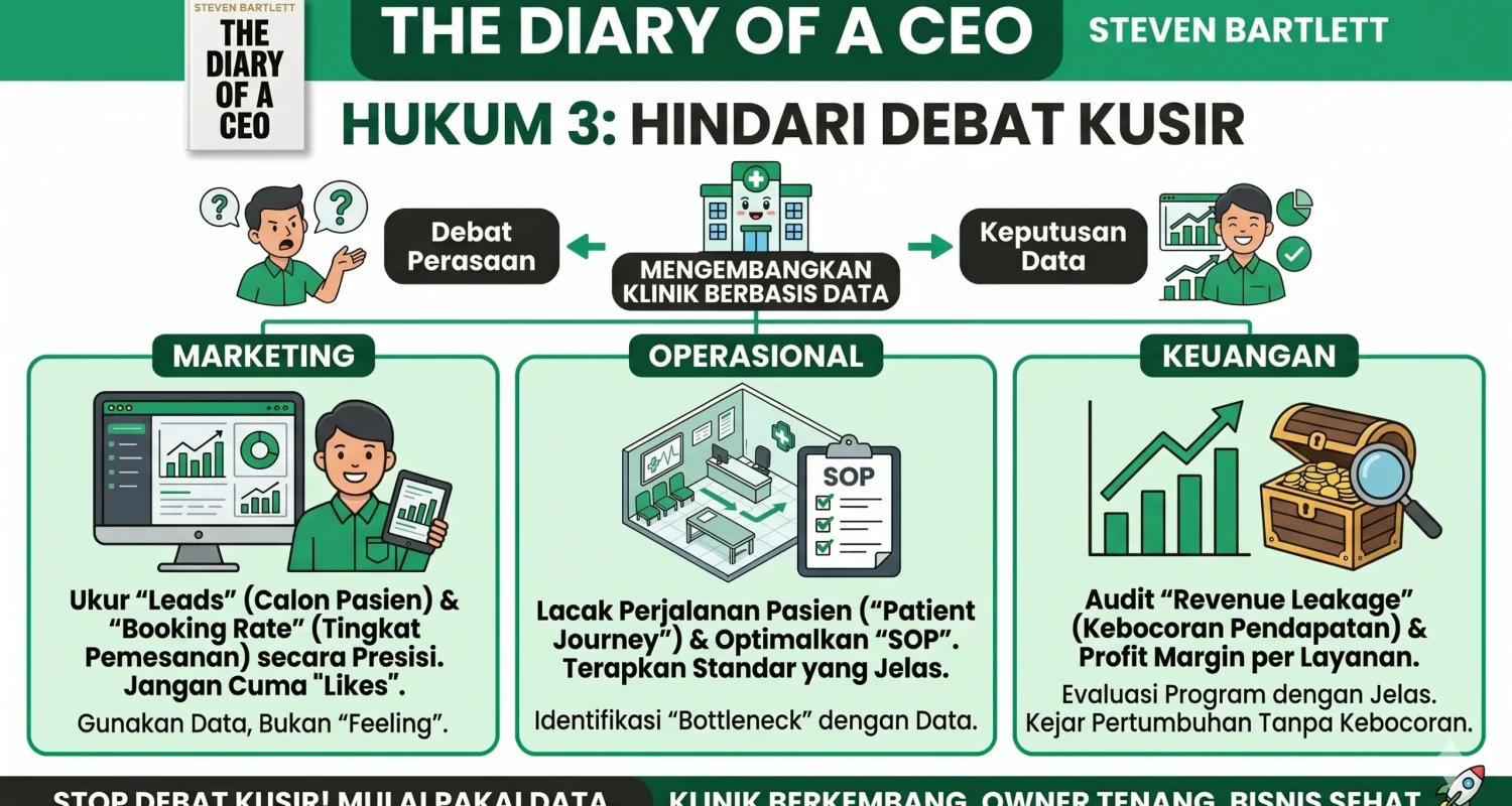 Cara Mengembangkan Klinik Secara Konsisten Tanpa Terjebak Debat Kusir Operasional