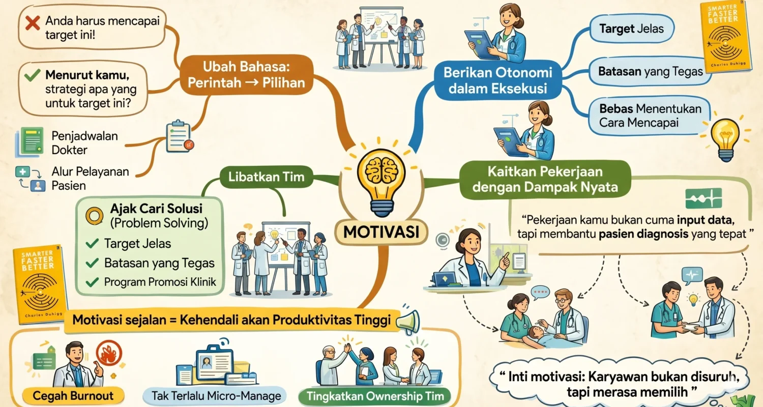 Motivasi dalam pengembangan klinik