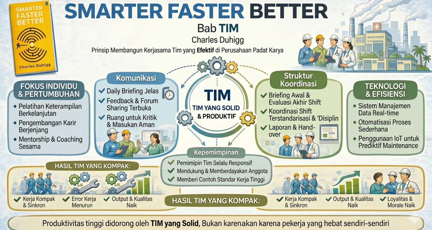 Peningkatan produktivitas tim klinik