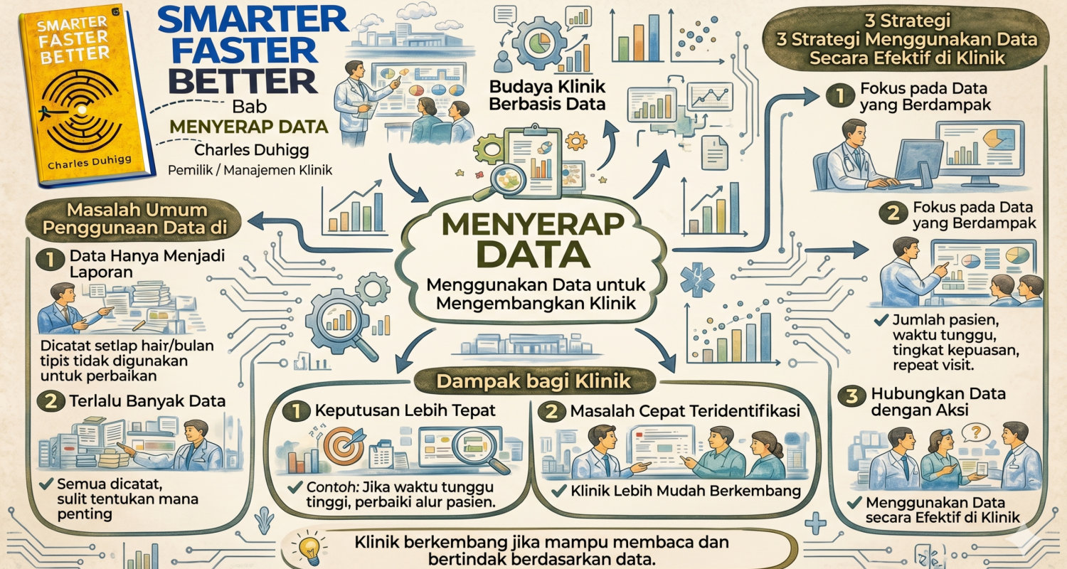 Menyerap Data untuk pengembangan klinik