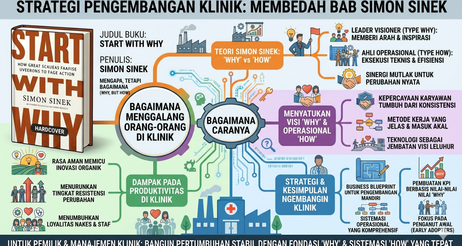 Pengembangan Klinik: Menyatukan Visi ‘Why’ dan Eksekusi ‘How’ untuk Pertumbuhan Berkelanjutan