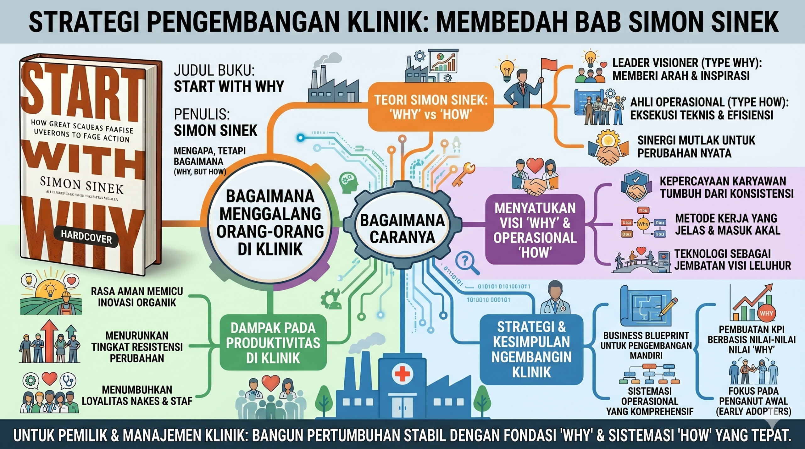 Pengembangan Klinik: Menyatukan Visi ‘Why’ dan Eksekusi ‘How’ untuk Pertumbuhan Berkelanjutan