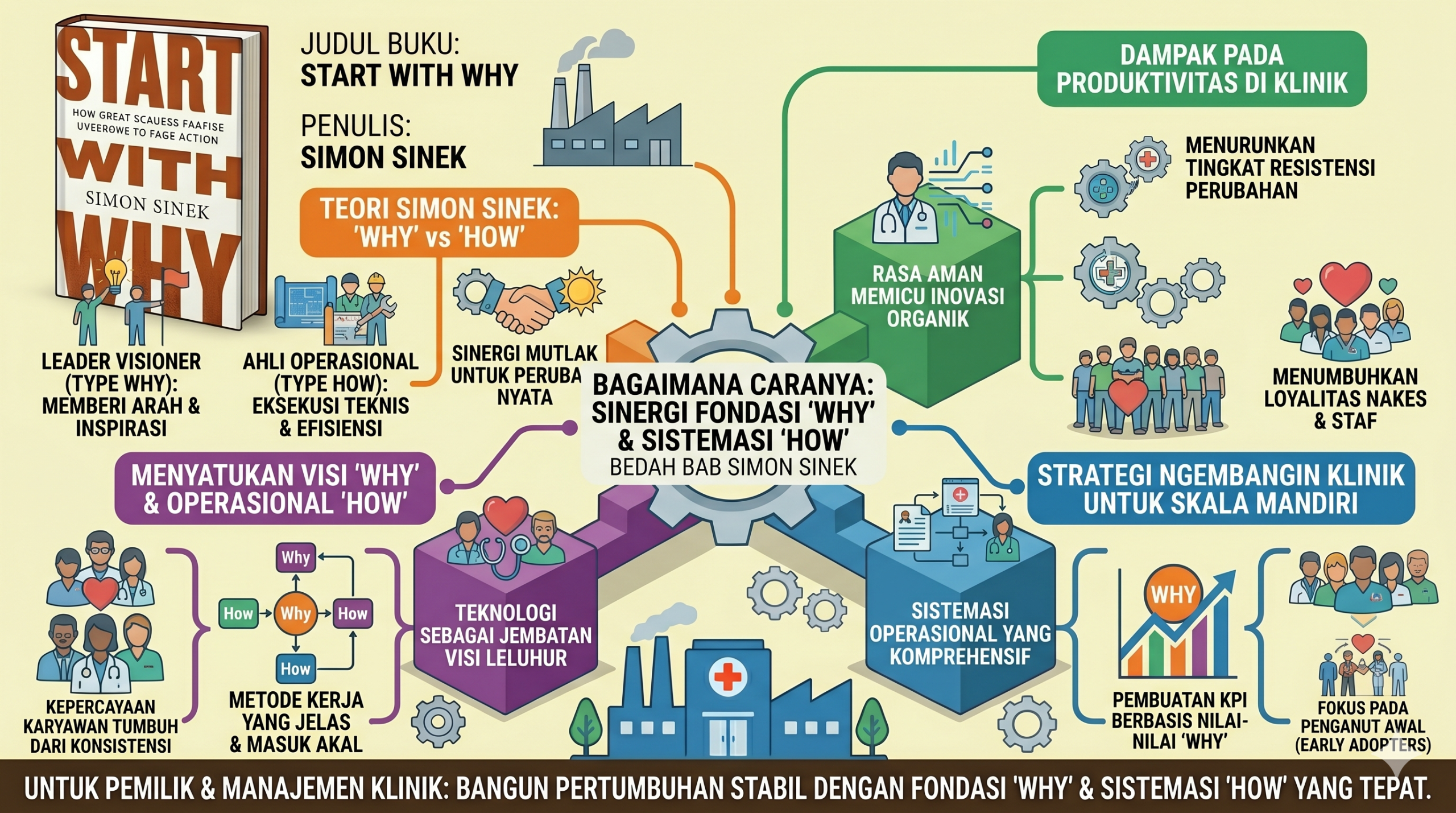 Pengembangan Klinik: Menyelaraskan Visi, Metode, dan Hasil melalui Konsep Simon Sinek