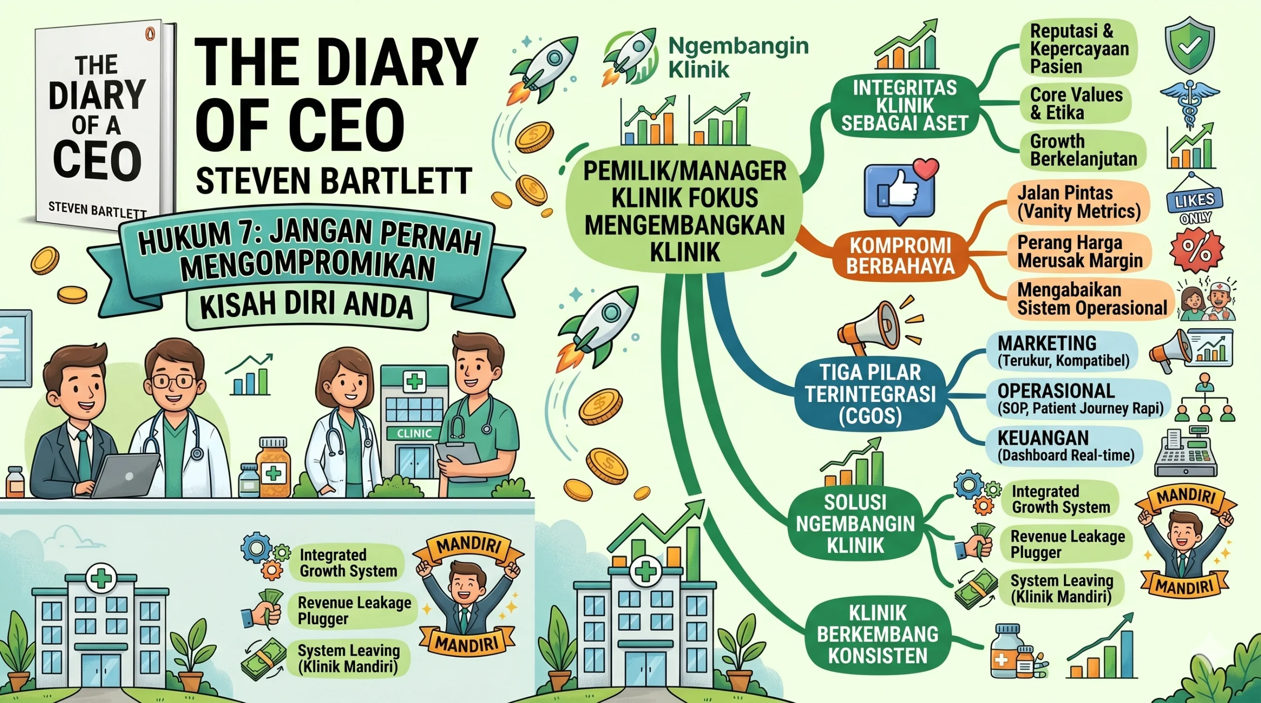 Mengembangkan Klinik Tanpa Mengompromikan Integritas dan Kisah Unik Anda