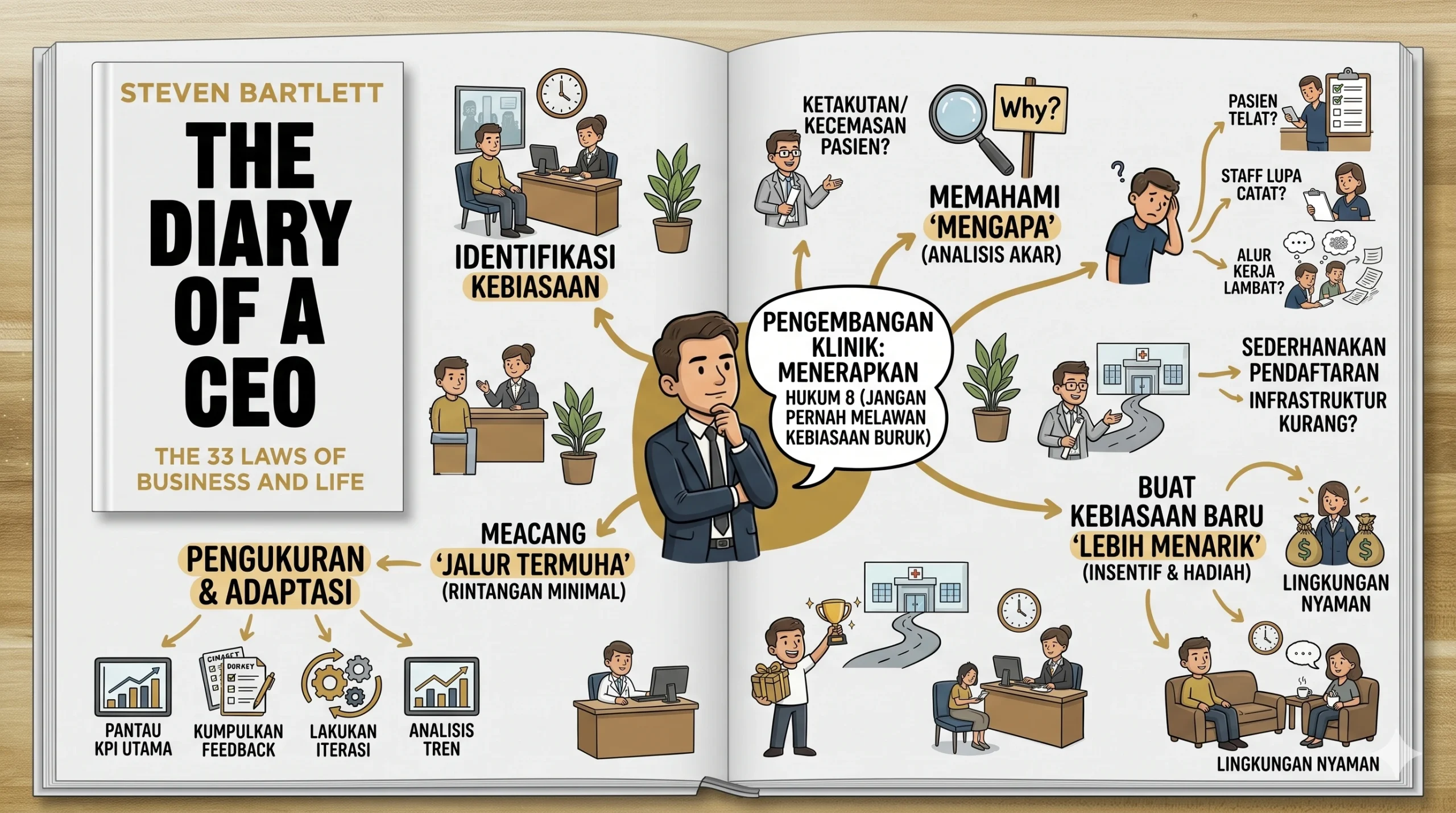 Mengembangkan Klinik dengan Meretas Habit Tim: Mengapa Anda Jangan Pernah Melawan Kebiasaan Buruk